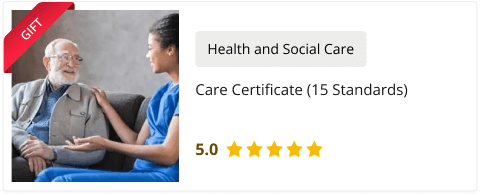 Care Certificate (15 Standards) course for Free as gift with this course