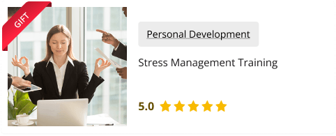 Stress Management Training for Free as gift with this course