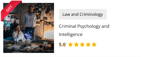 Criminal Psychology and Intelligence Course for Free as gift with this course