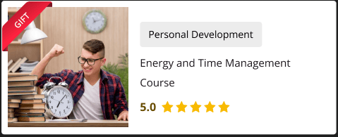 Energy and Time Management Course for Free as gift with Time Management – Course