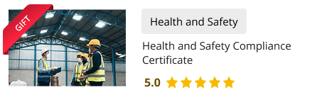 Health and Safety Compliance Certificate gift course