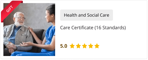 Care Certificate (16 Standards) course for Free as gift with this course