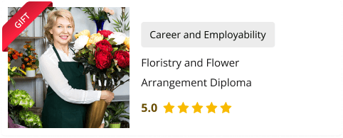 Floristry and Flower Arrangement Diploma for Free as gift with this course