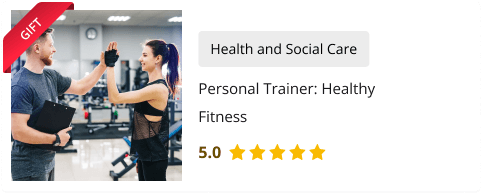 Personal Trainer Healthy Fitness Course for Free as gift with this course