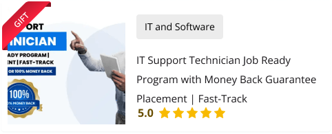 IT Support Technician Job Ready Program with Money Back Guarantee | Placement | Fast-Track Course for Free as gift with IT Support Technician Training course