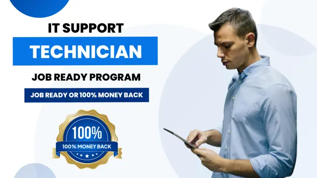 IT Support Technician Engineer - Job Ready Program with Money Back Guarantee