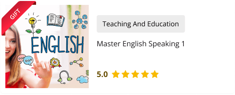 Master English Speaking 1 course for Free as gift with 120 Hours TEFL (TESOL) Masterclass