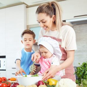 Healthy and Vegetarian Cooking for Children