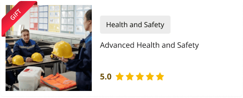 Advanced Health and Safety course for Free as gift with Health and Safety Compliance Certificate