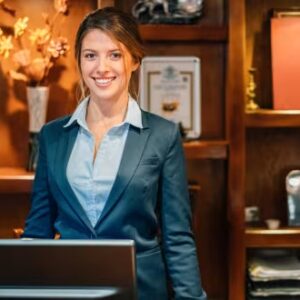 Receptionist Job Interview Support Program with Money Back Guarantee