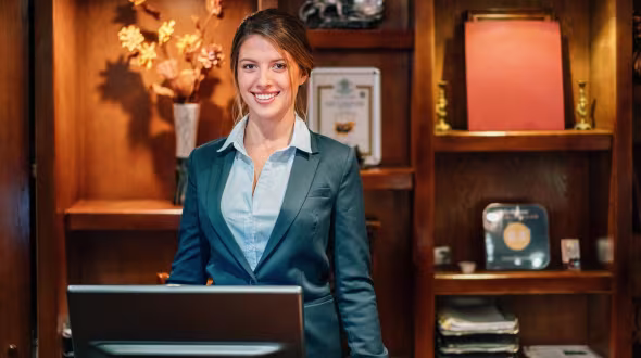 Receptionist Job Interview Support Program with Money Back Guarantee