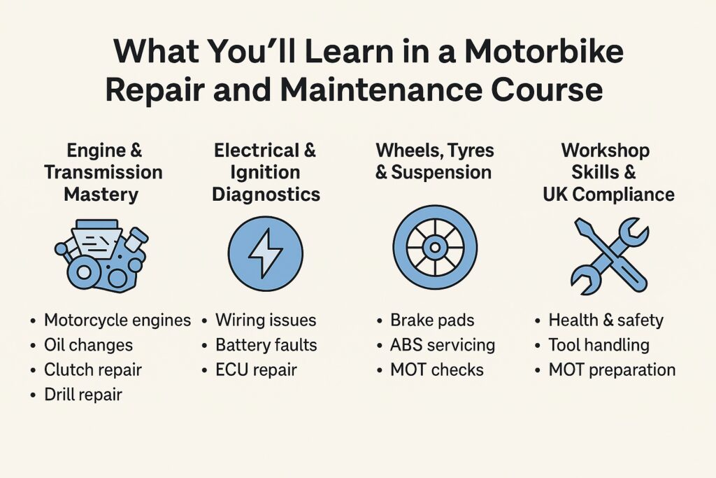 What You’ll Learn in a Motorbike Repair and Maintenance Course
