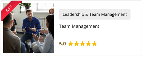 Team Management Training for Free as gift with this course