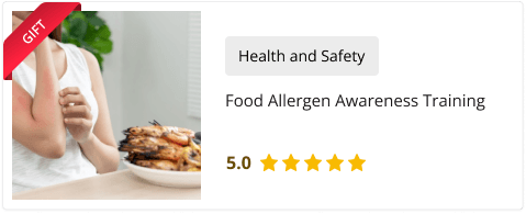 Food Allergen Awareness Training free course included