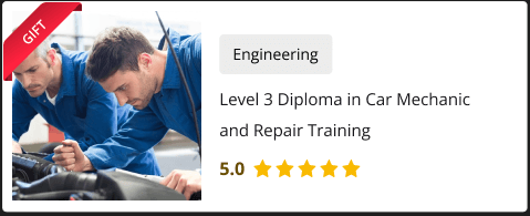 Level 3 Diploma in Car Mechanic and Repair Training Course for Free as gift with Car Mechanic & Car Maintenance Level 3 Diploma Course