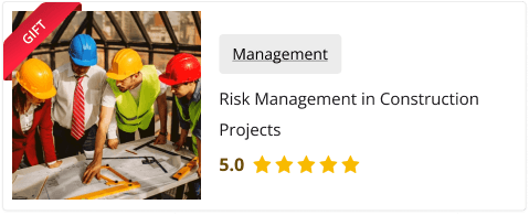 Risk Management in Construction Projects for Free as gift with this course