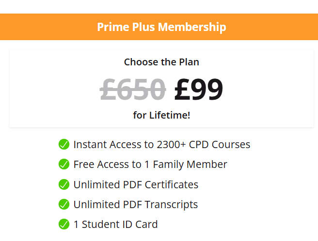 Exclusive 10% Discount on Prime Plus Membership