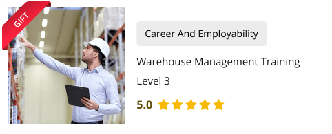 Warehouse Management Training Level 3 Course for Free as gift with LOLER Regulations and LOLER Inspection Training Course