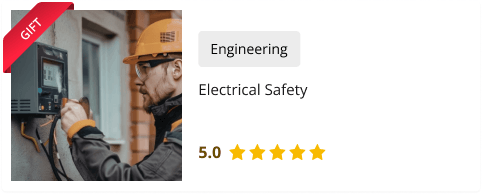 Electrical Safety Course for Free as gift with Electrician Diploma Course Level 3 Course