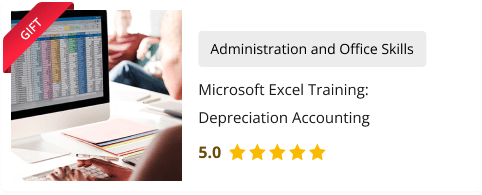 Microsoft Excel Training Depreciation Accounting Course for Free as gift with Microsoft Excel in Accounting Course