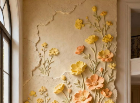 Creative Plastering Textures and Patterns