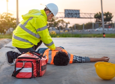 BLS & CPR Training for Construction Workers