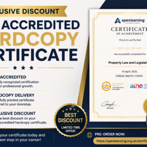 Adjusted Discount On Hardcopy CPD Accredited Certificate & Transcript