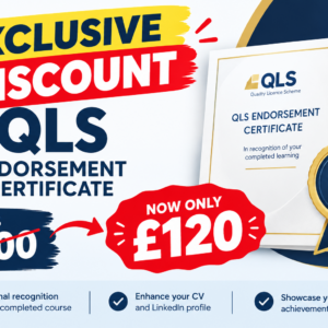 Exclusive Discount on QLS Endorsed Certificate and Transcript